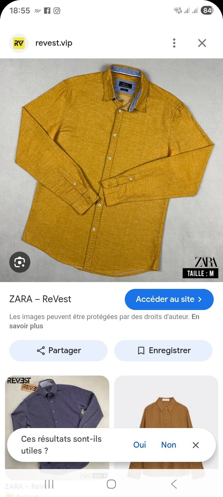 Chemis pour homme zara pas defuhe tlabes m et l