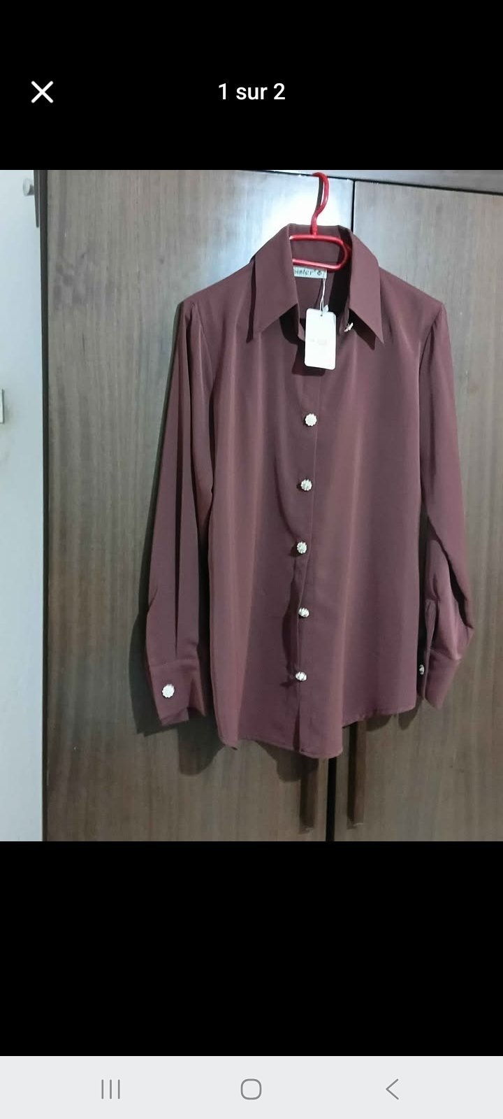 Chemise neuf tlabes 36 et 38 neuf jamais porté 