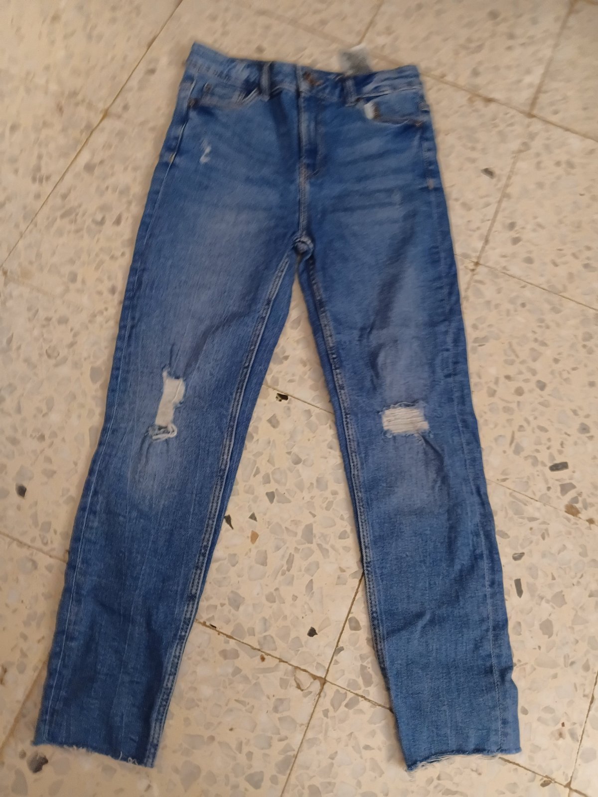 Pantalon fi lecra ylabes 11 et 12 ans pour fille 