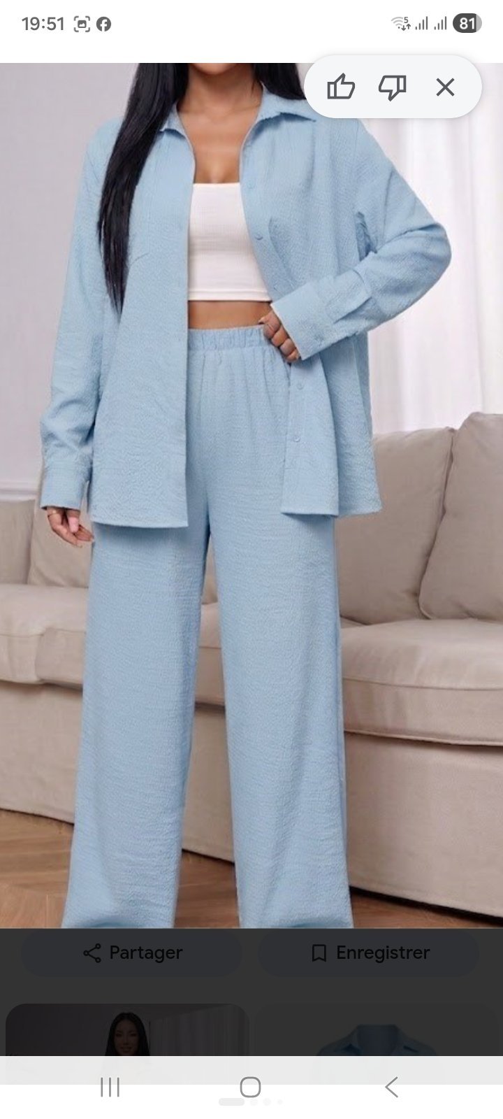 Set thabel tlabes taille unique neuf jamais porté 