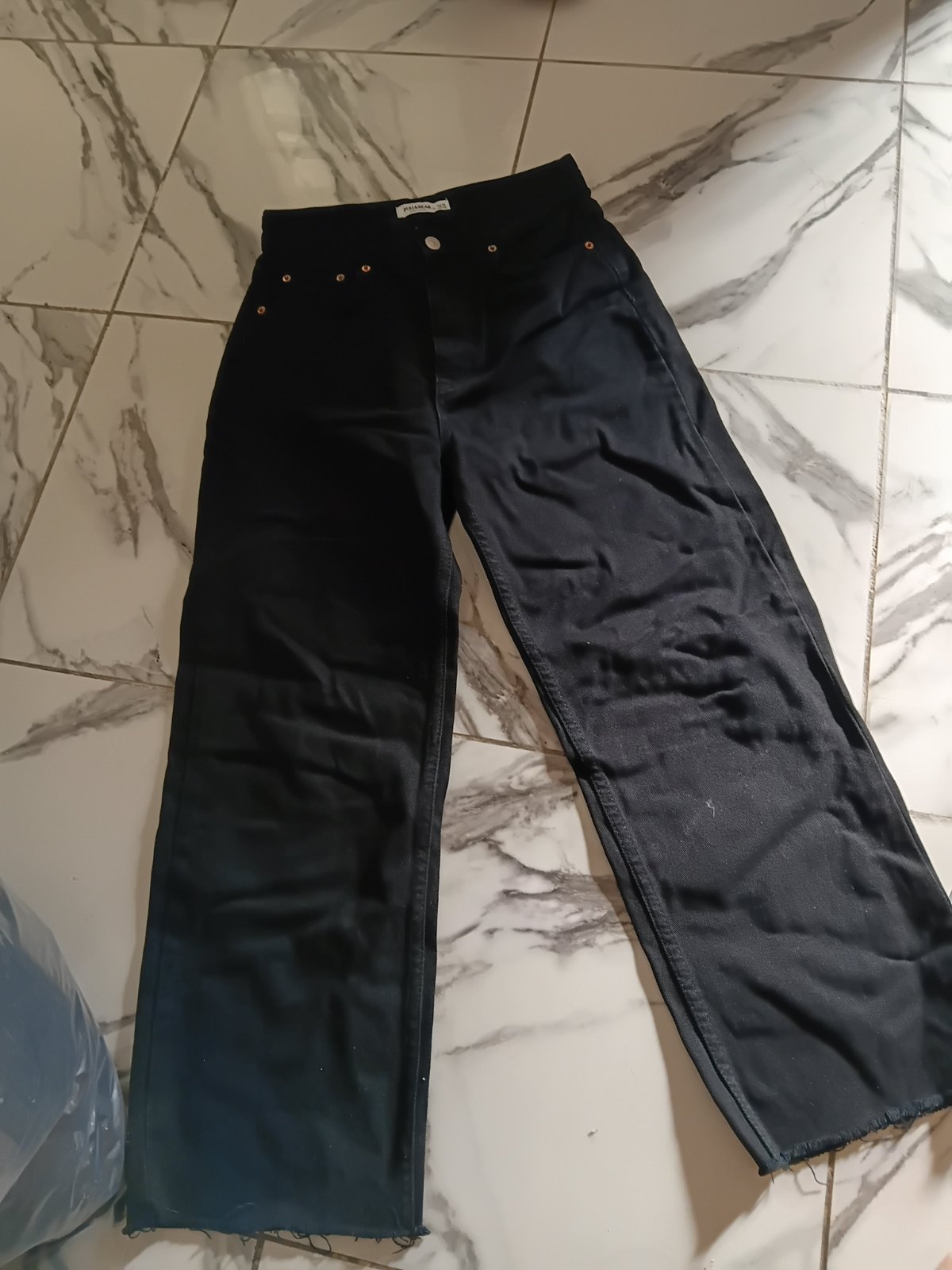 Pantalon femme large taille 36 pull&bear 