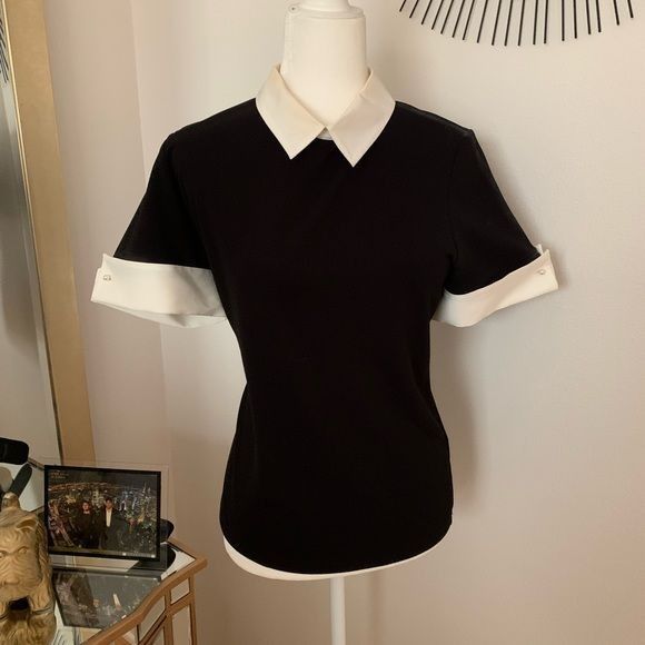 Pull col chemise 