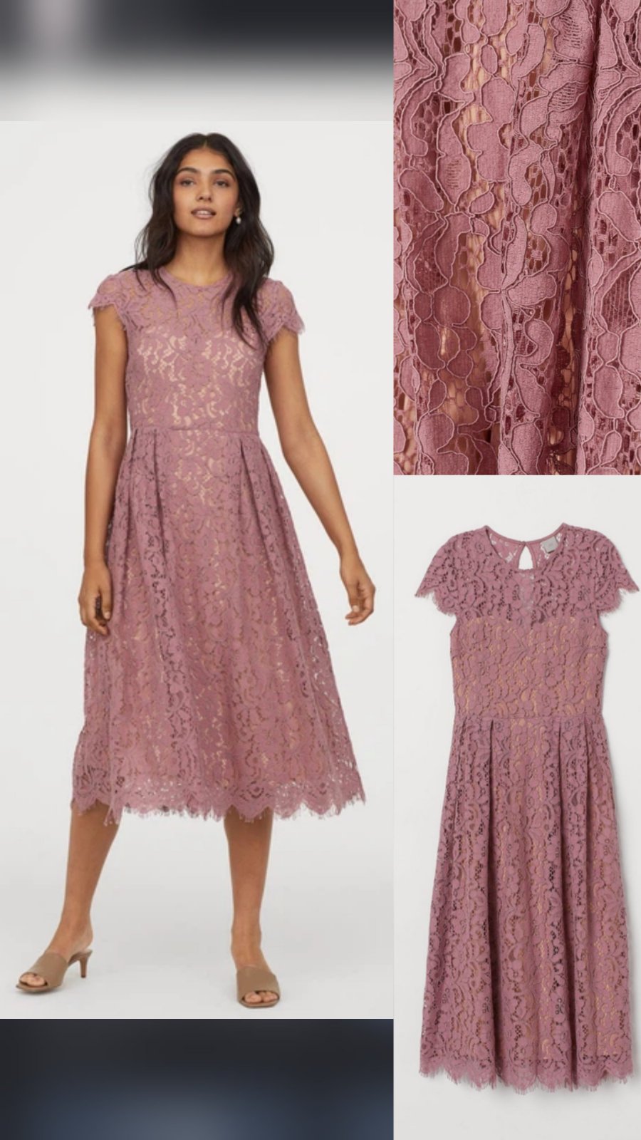 Robe en dentelle florale 🌸