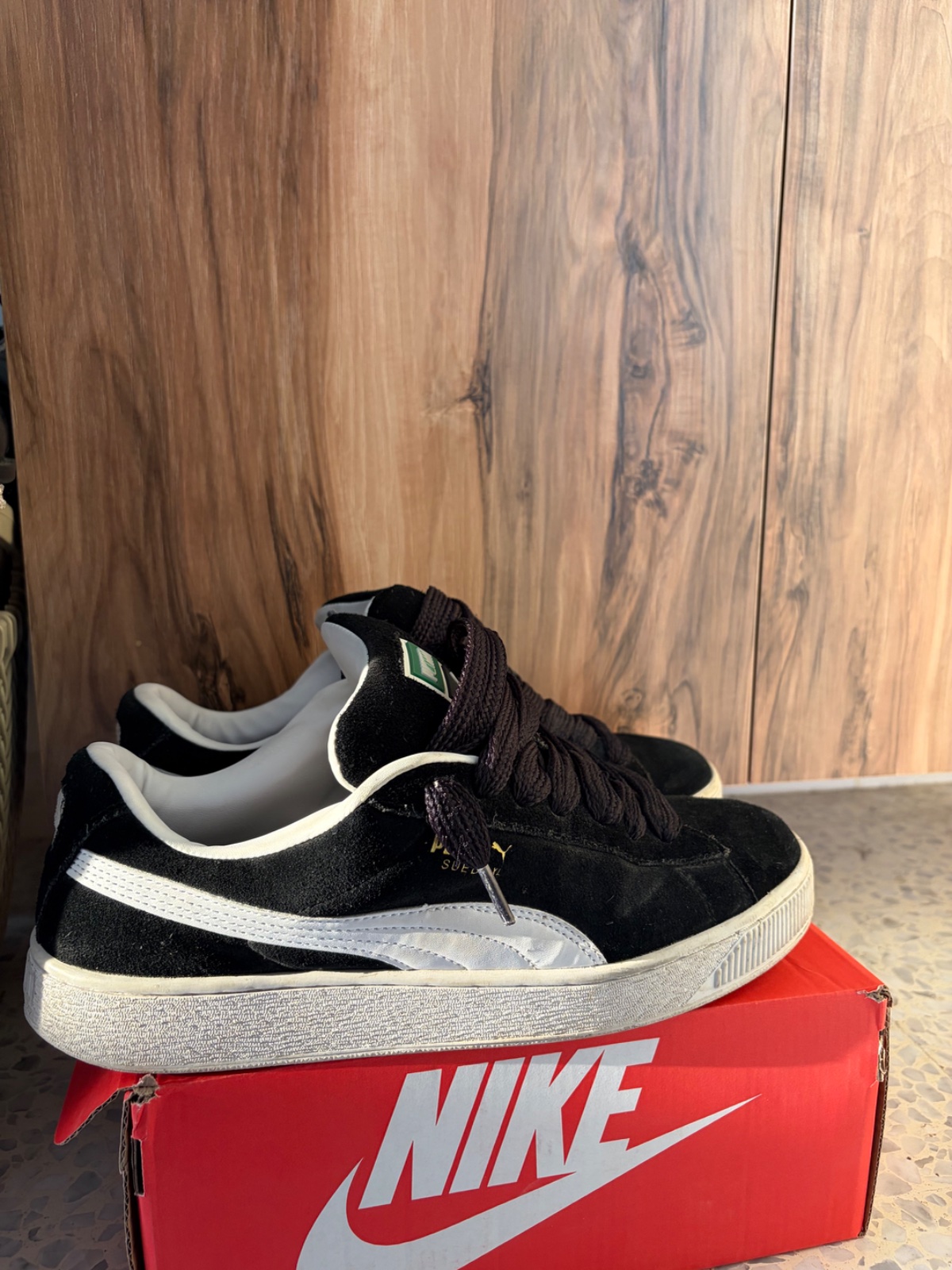Puma suede noir