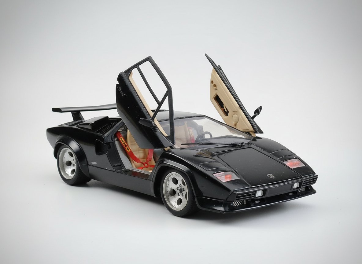 Lamborghini countach echelle 1/18 