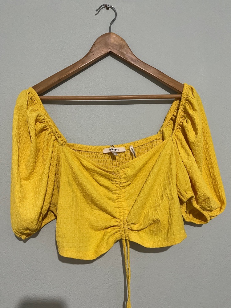 Top jaune koton
