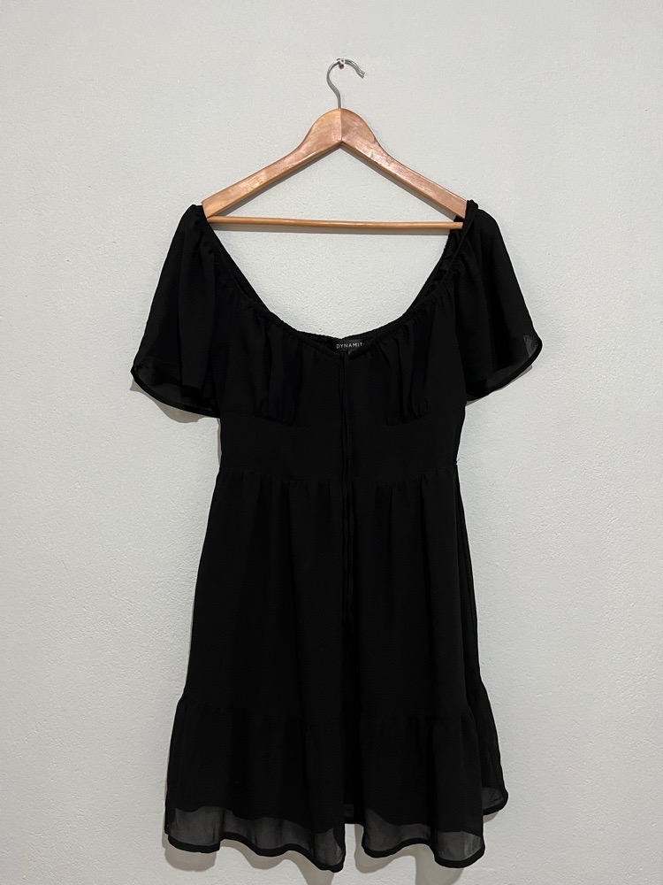 Robe courte noir