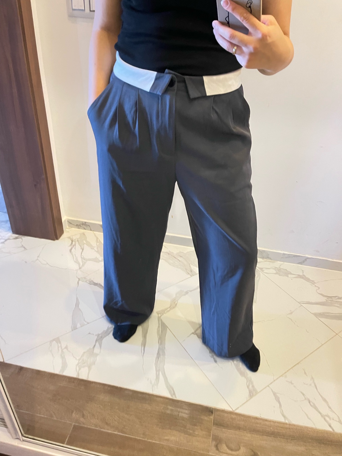 Pantalon large