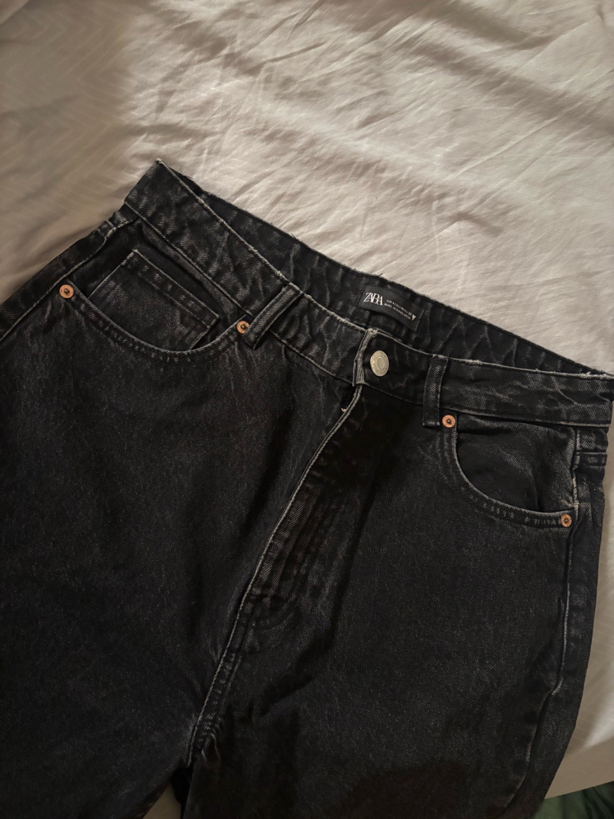 Jeans zara noir 