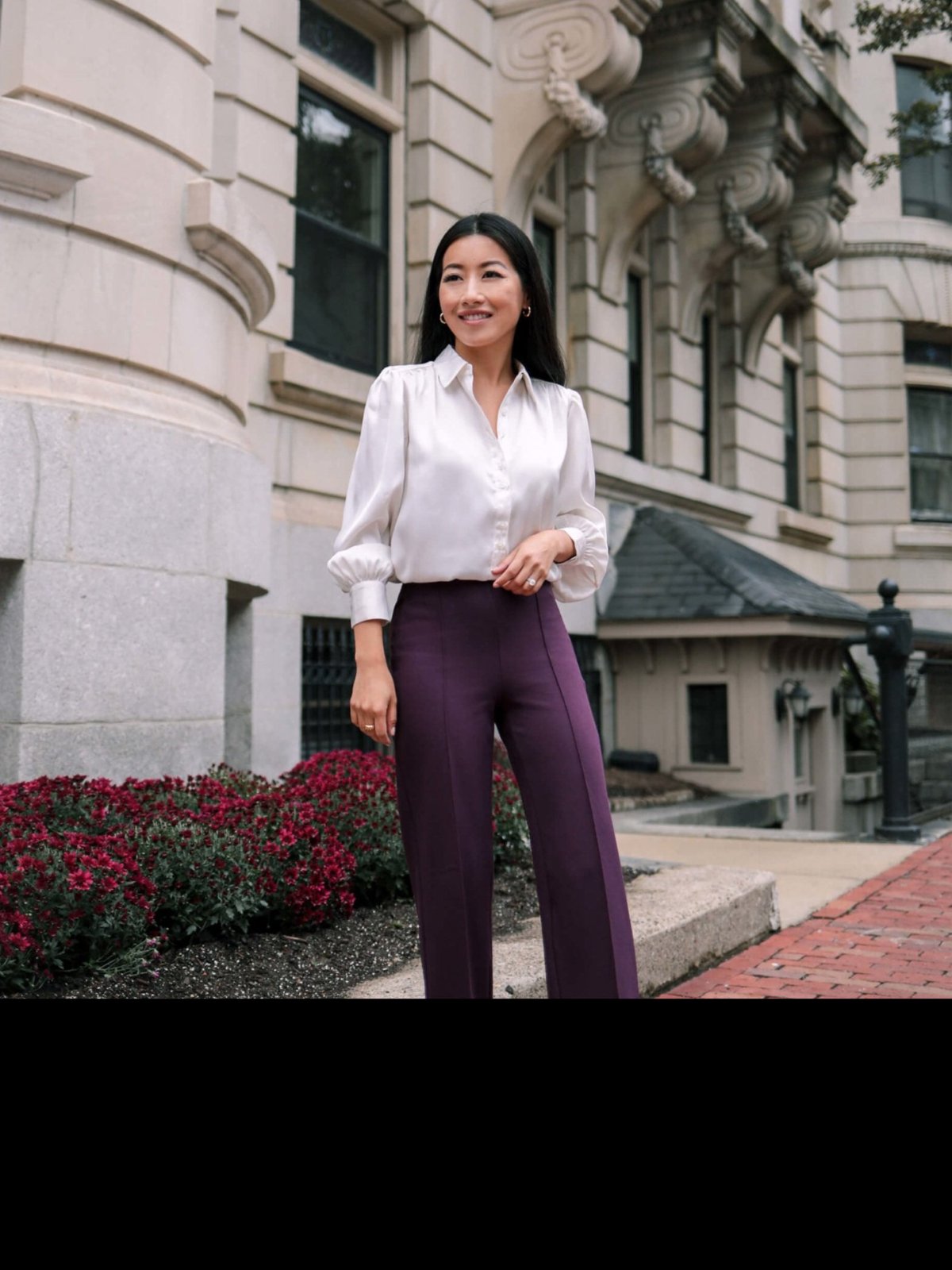 Pantalon aubergine Ann Taylor 💟