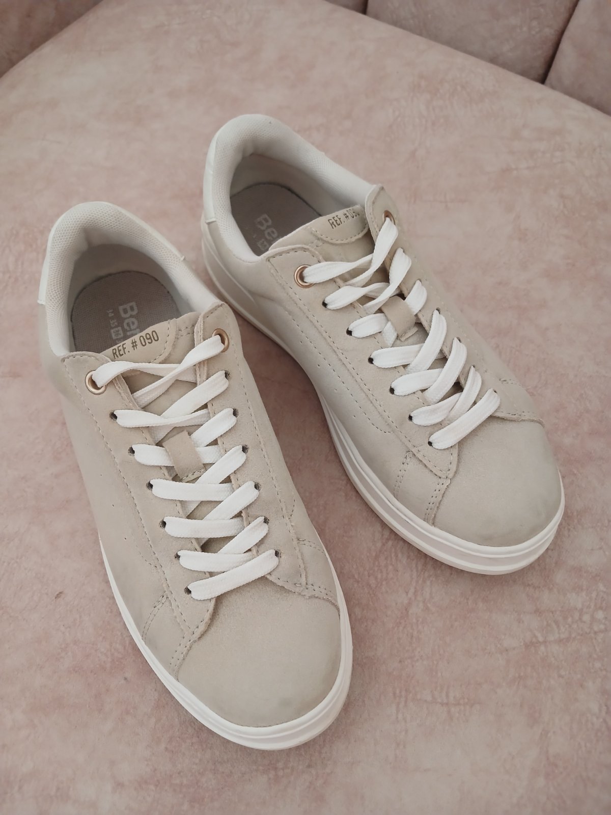 Baskets Bershka en daim 🤍