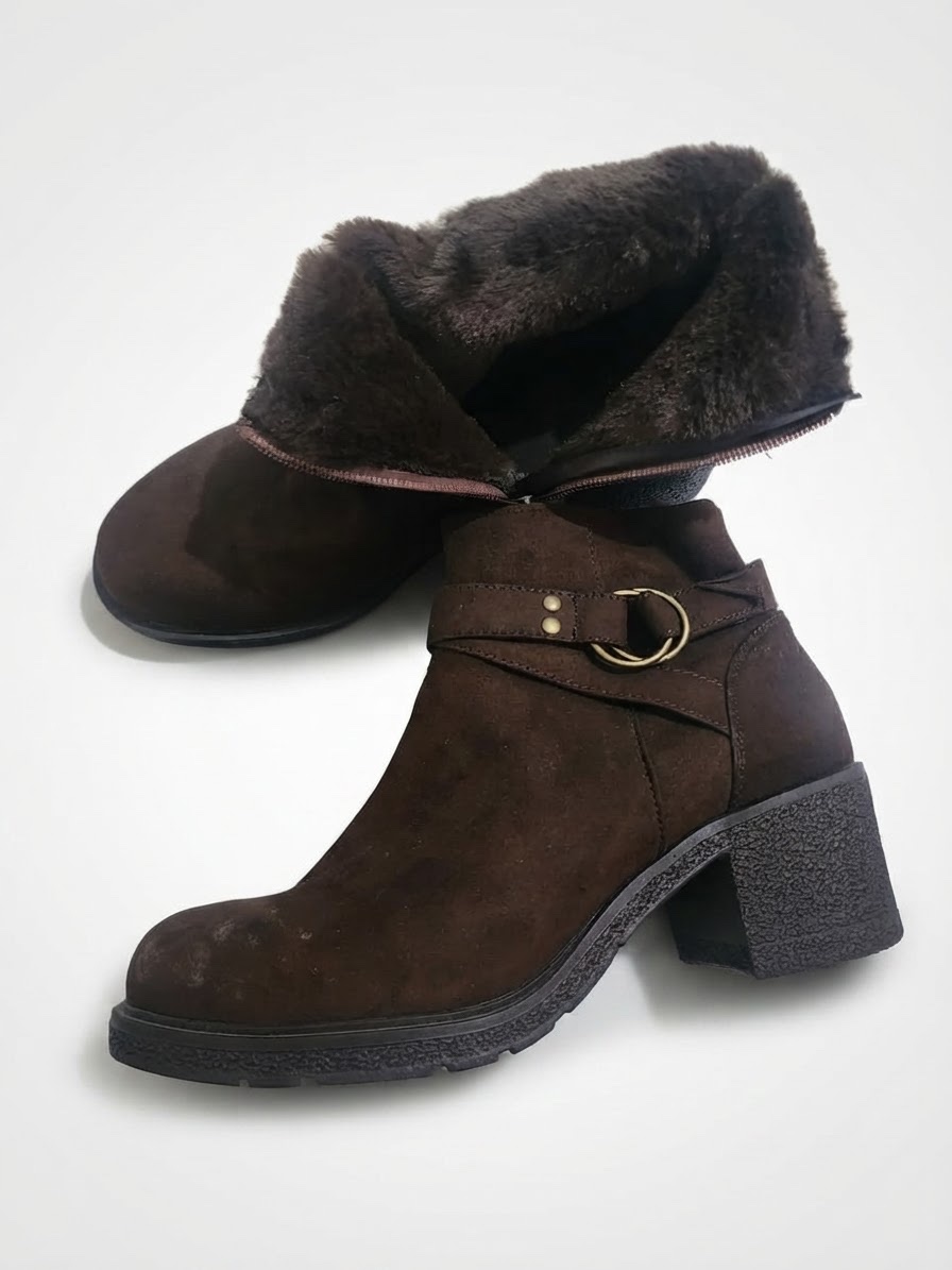 Bottine marron