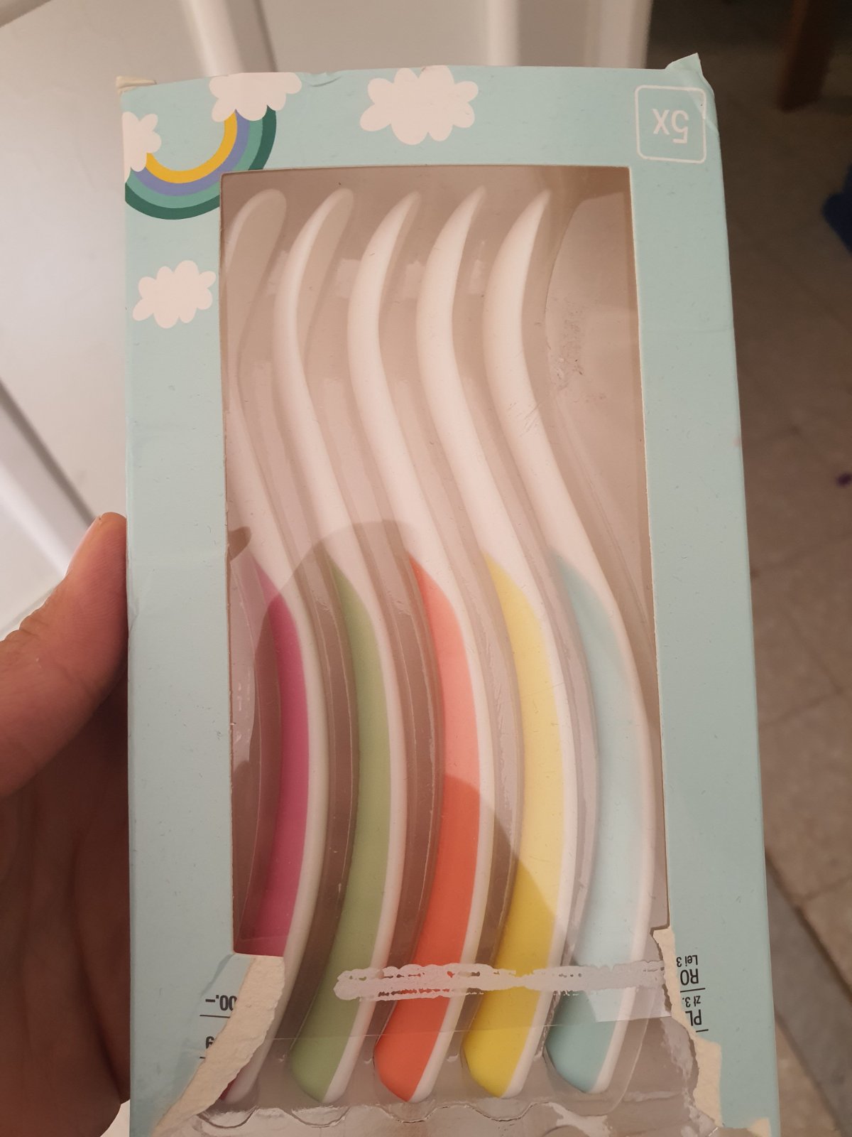 5 cuillere bébé 
