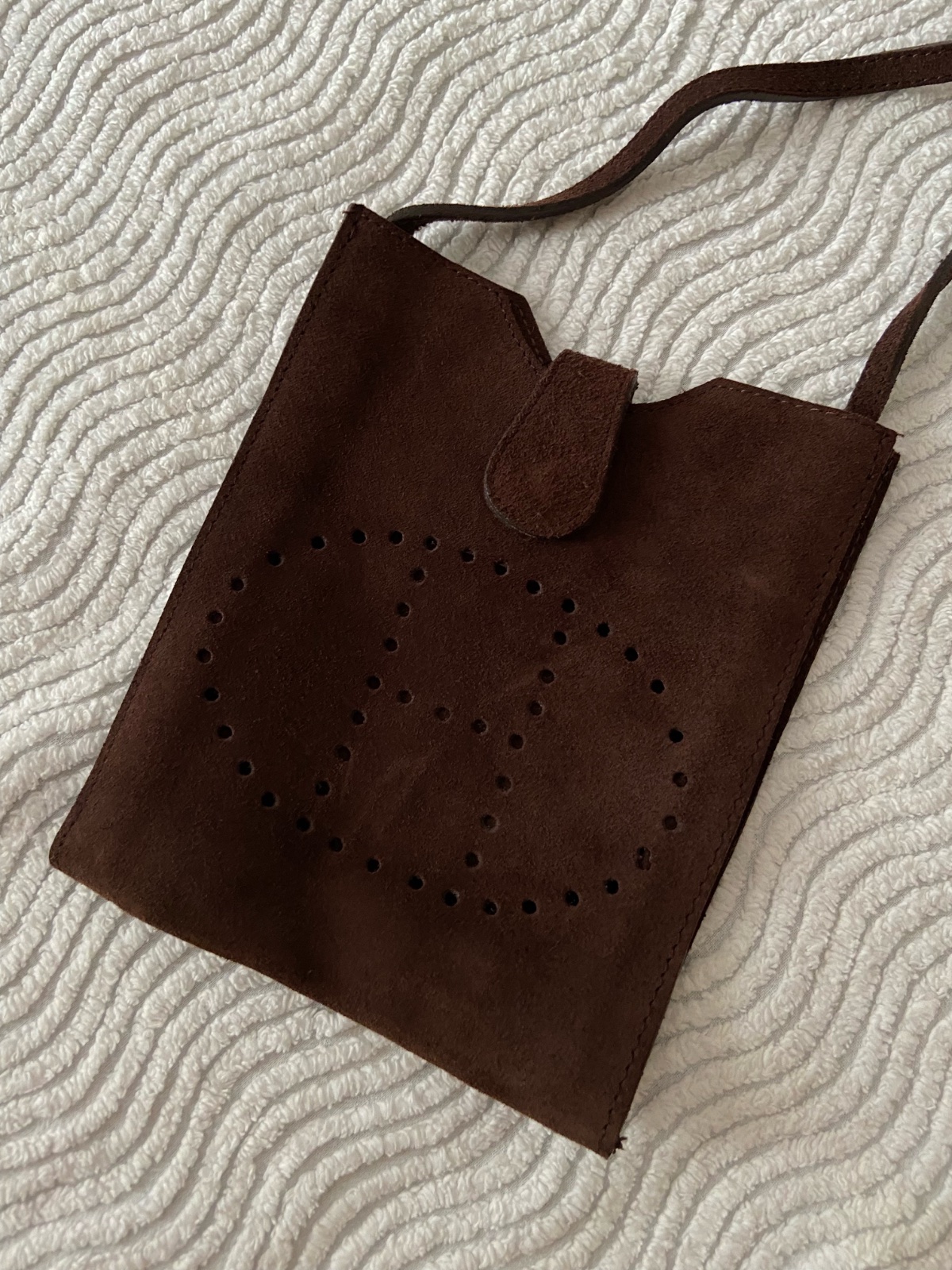 Petit sac a bandouliere style Hermes Evelyne 