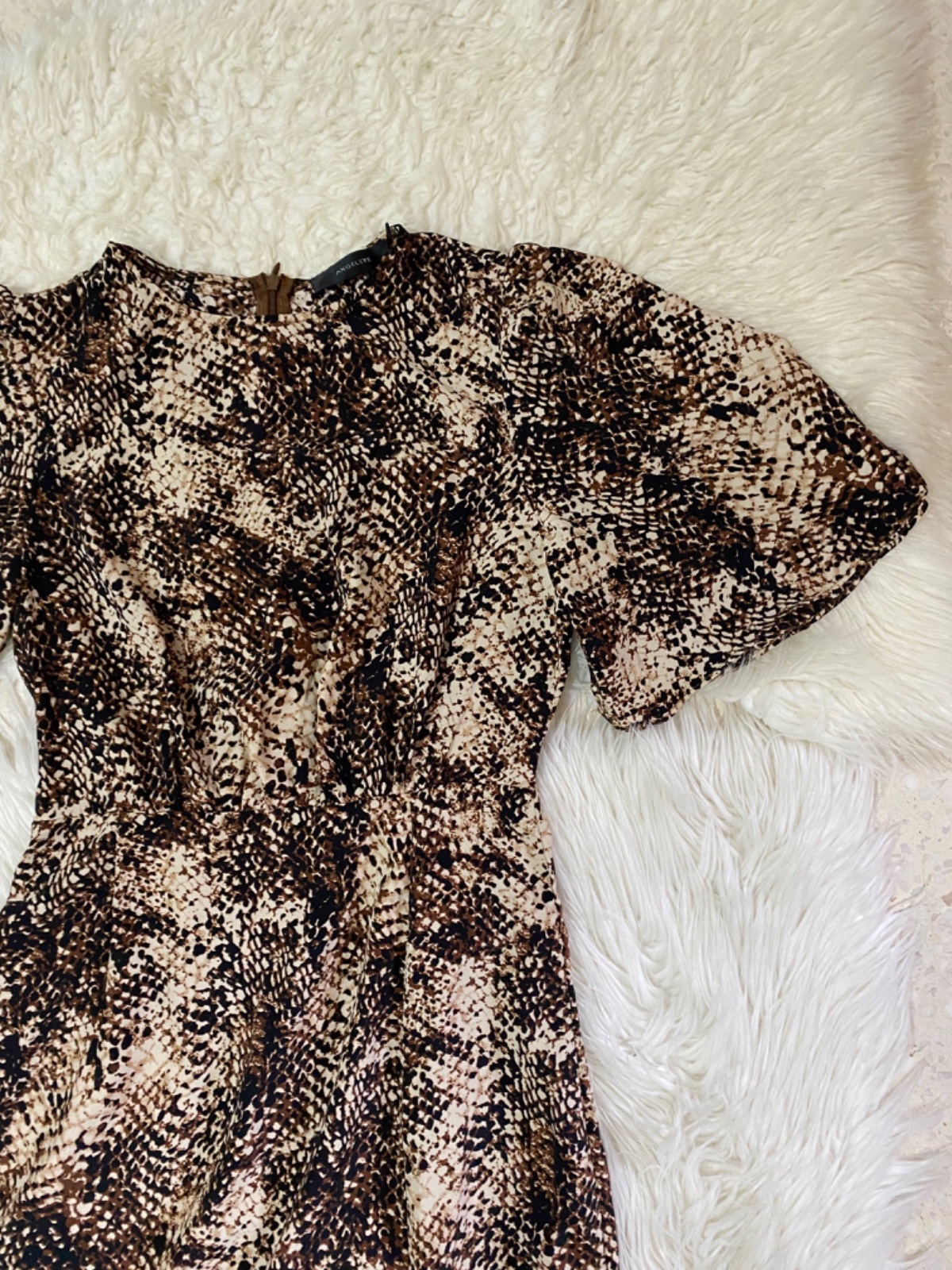 Robe longue avec fonte 