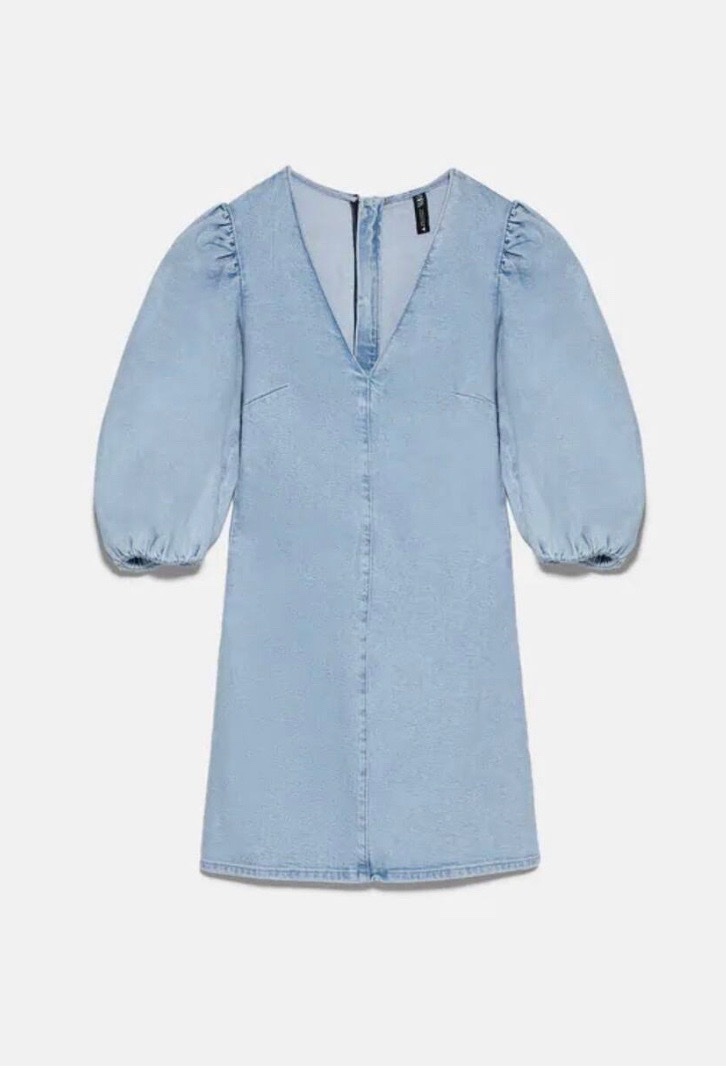 Robe en djean zara
