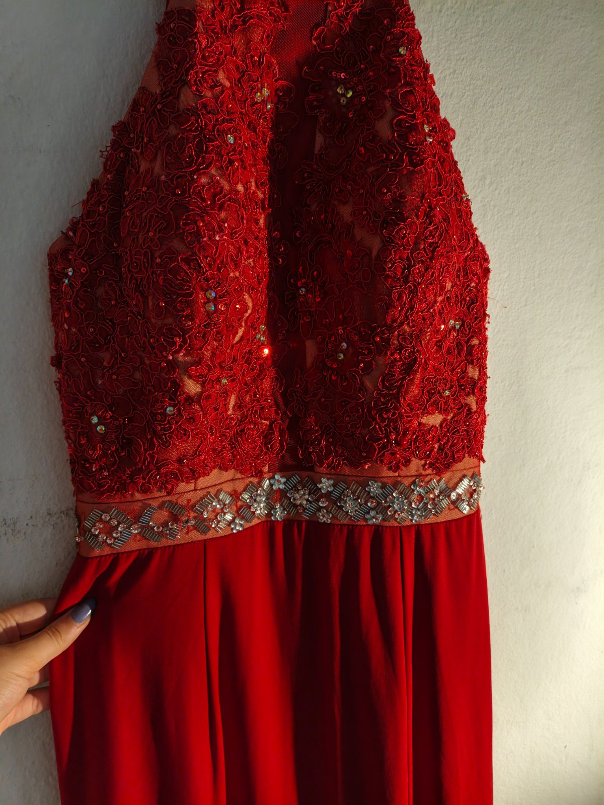 Robe soirée rouge 