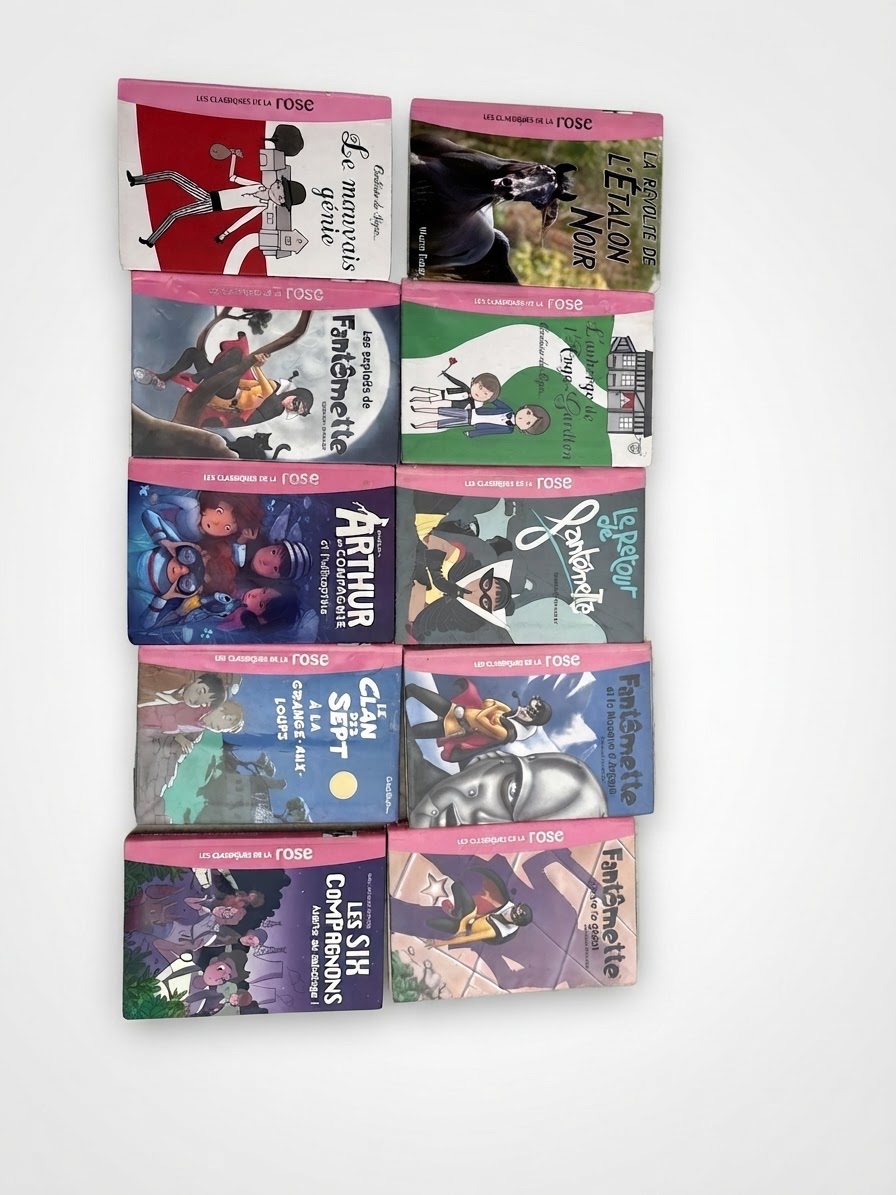 Pack 10 livre