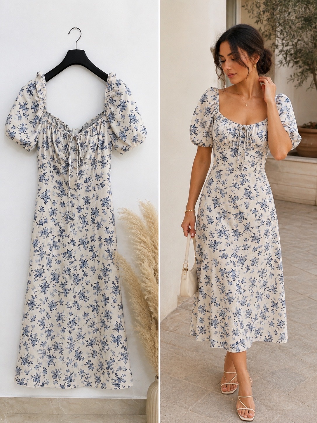 Robe fleurie