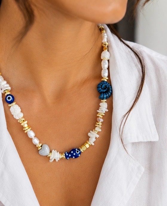 Collier piece unique maison malèky🌸