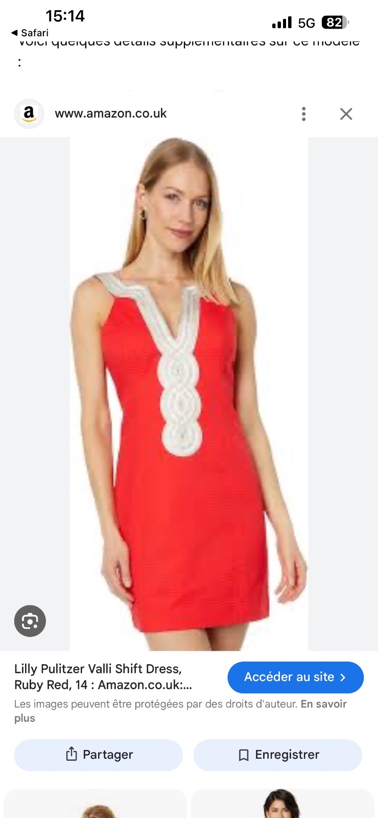 Robe tres chic de la marque lilly Pullitzer
