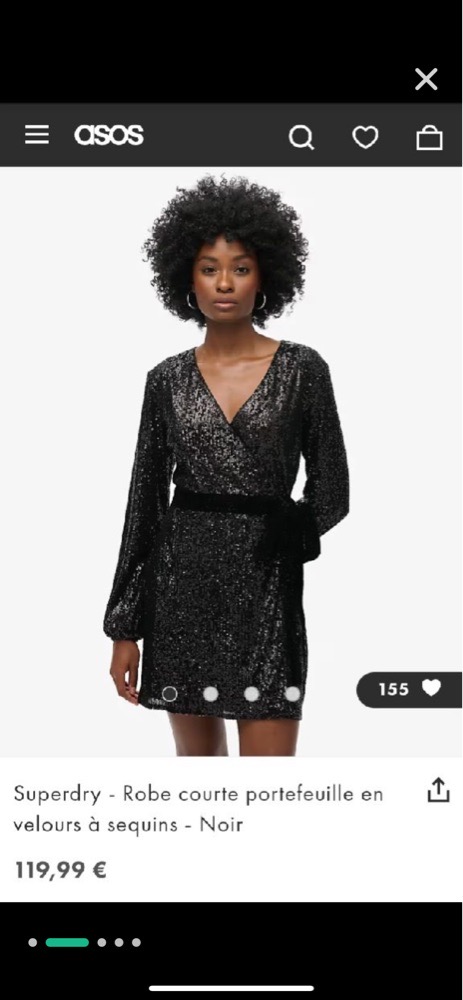 Robe soiree chic