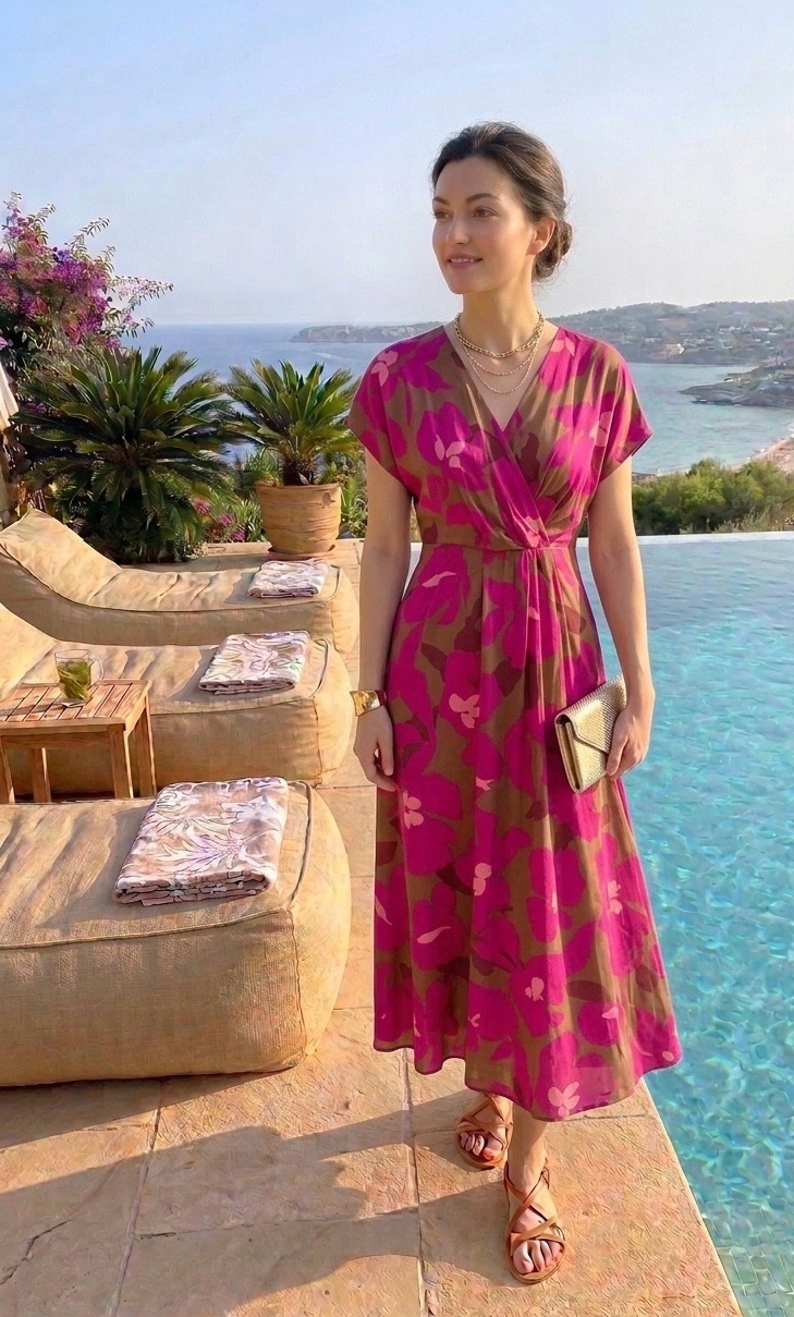 Robe marque caroll