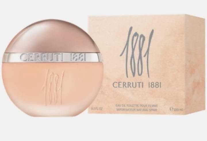Eau de toilette cerrutti 1881