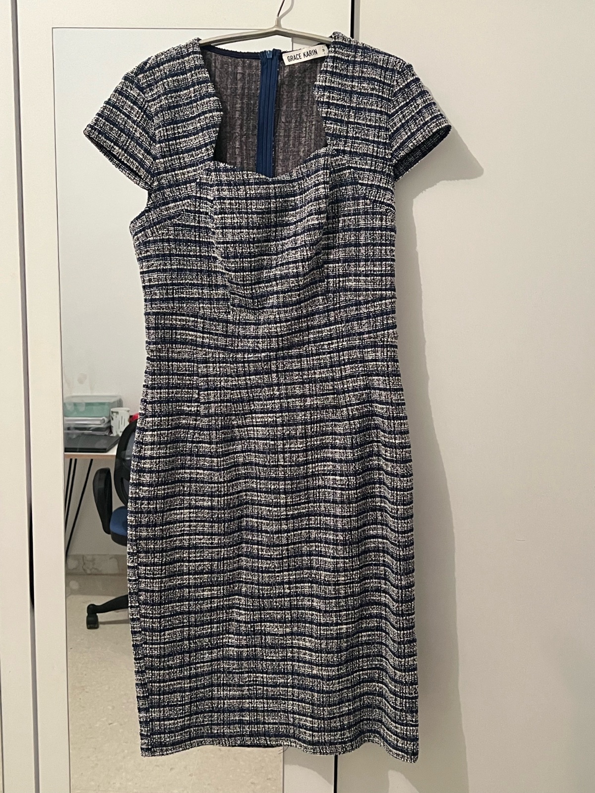 Robe bleu