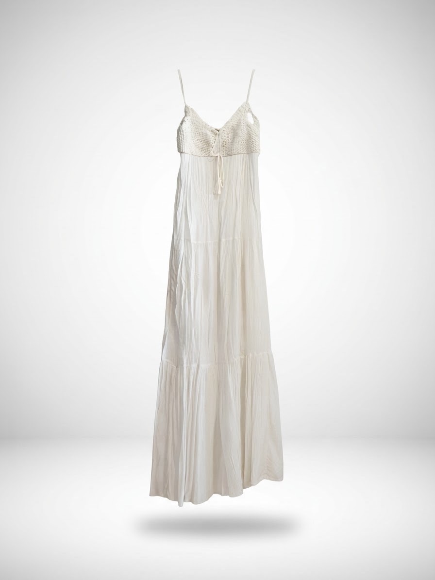 Robe blanche d'été