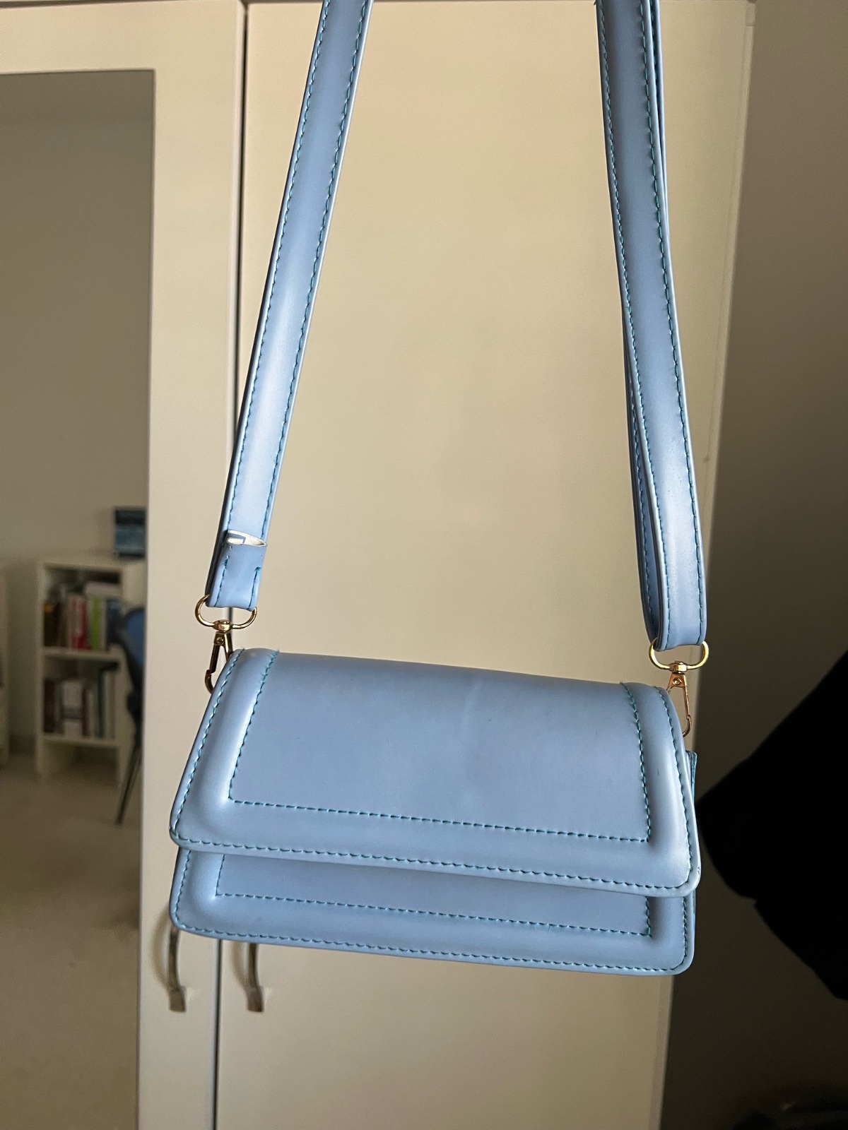 Sac à bondoullière bleu