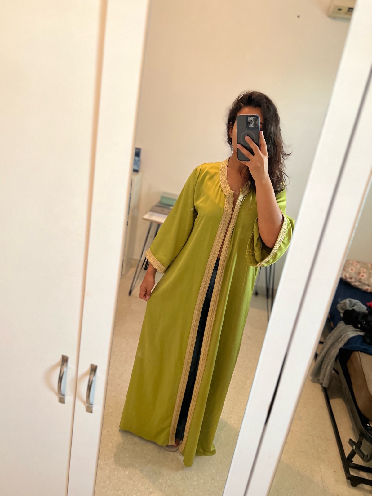 Caftan satin 