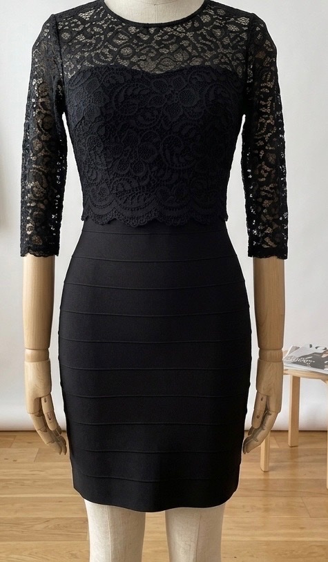 Robe soire Noir taille M