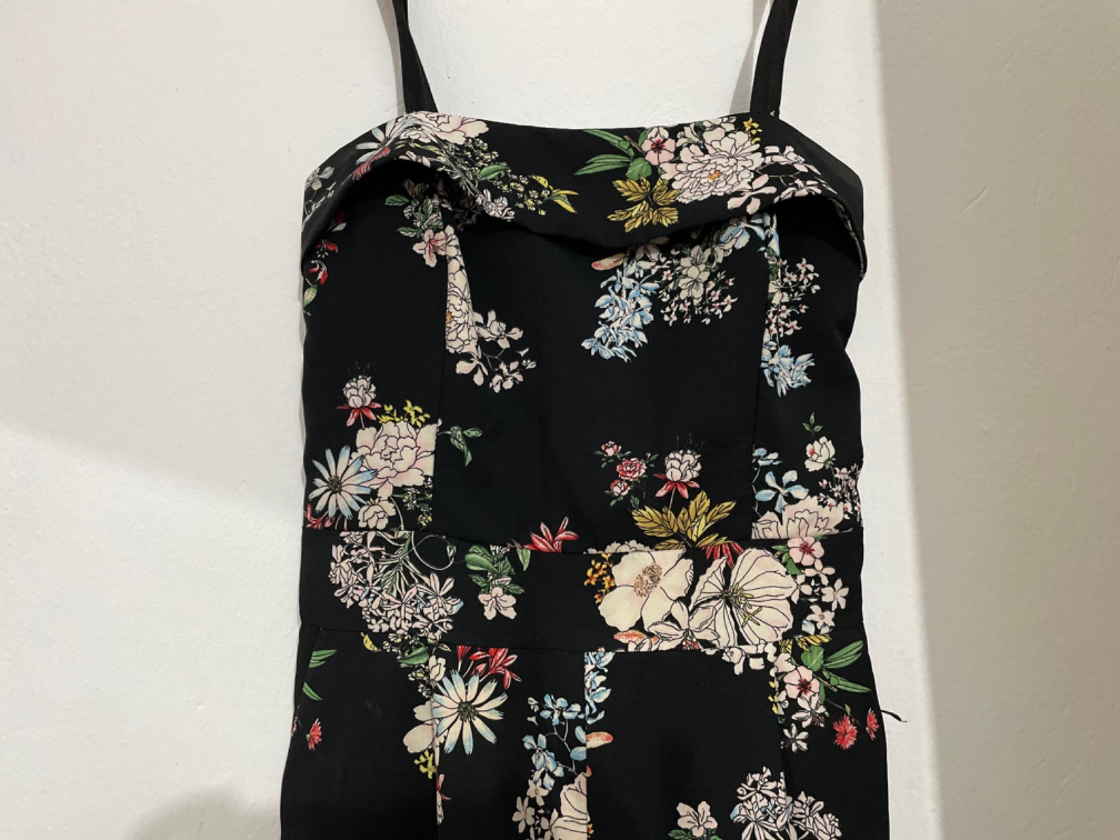 Combinaison Noir avec des fleur