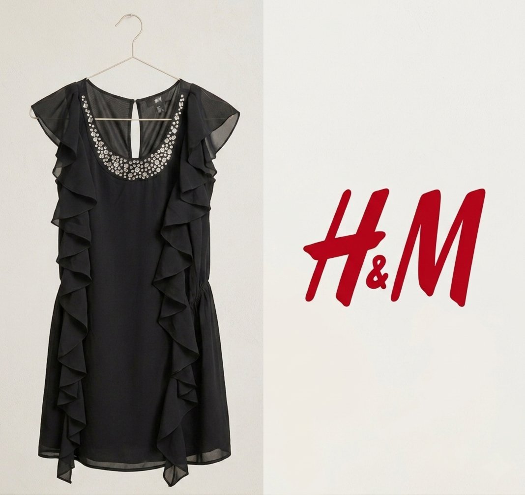 Robe noir soirée neuf de marque h&m