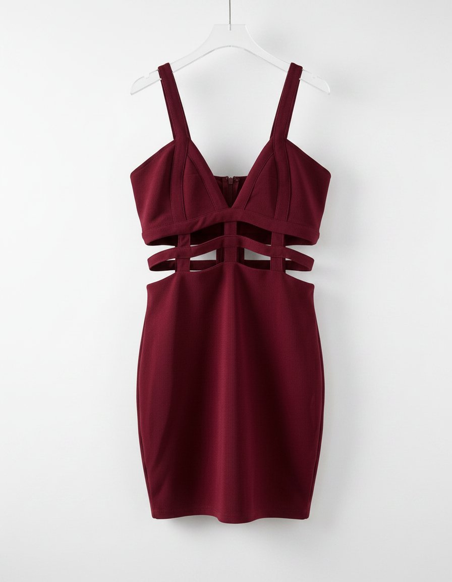 Robe sexy d'été en rouge 