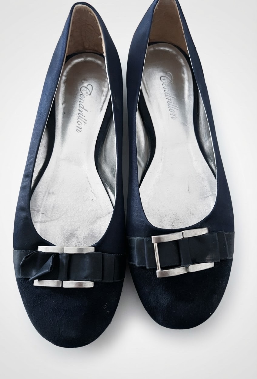 Ballerine bleu