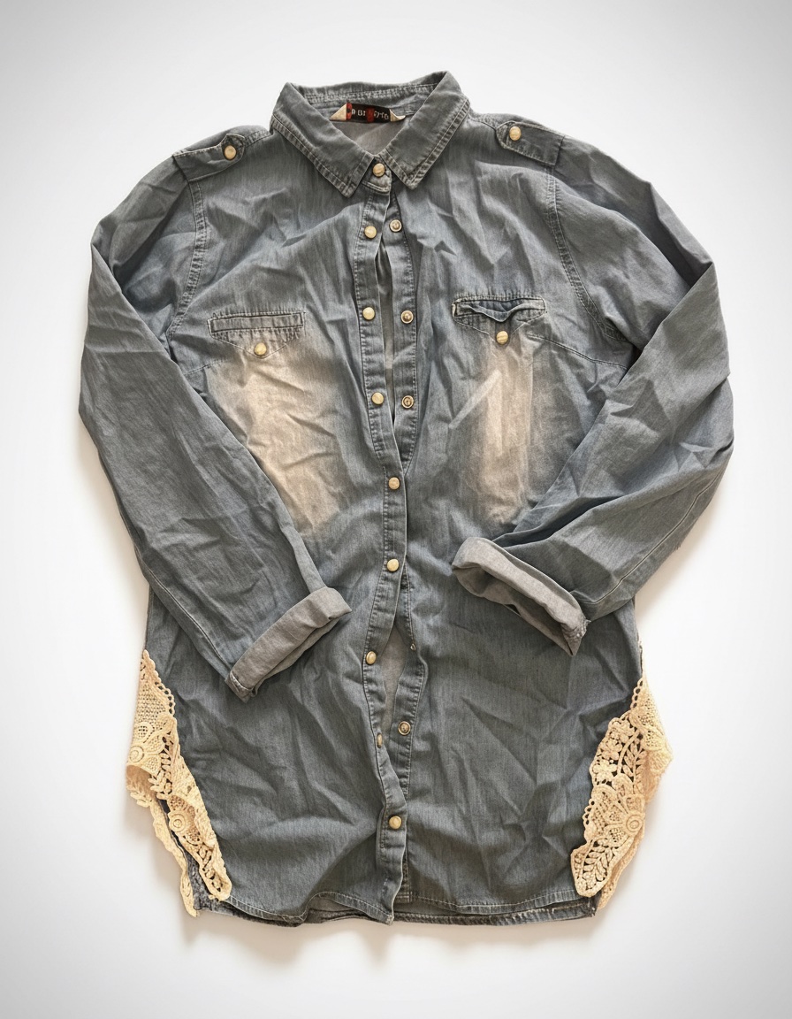 Chemise bleu