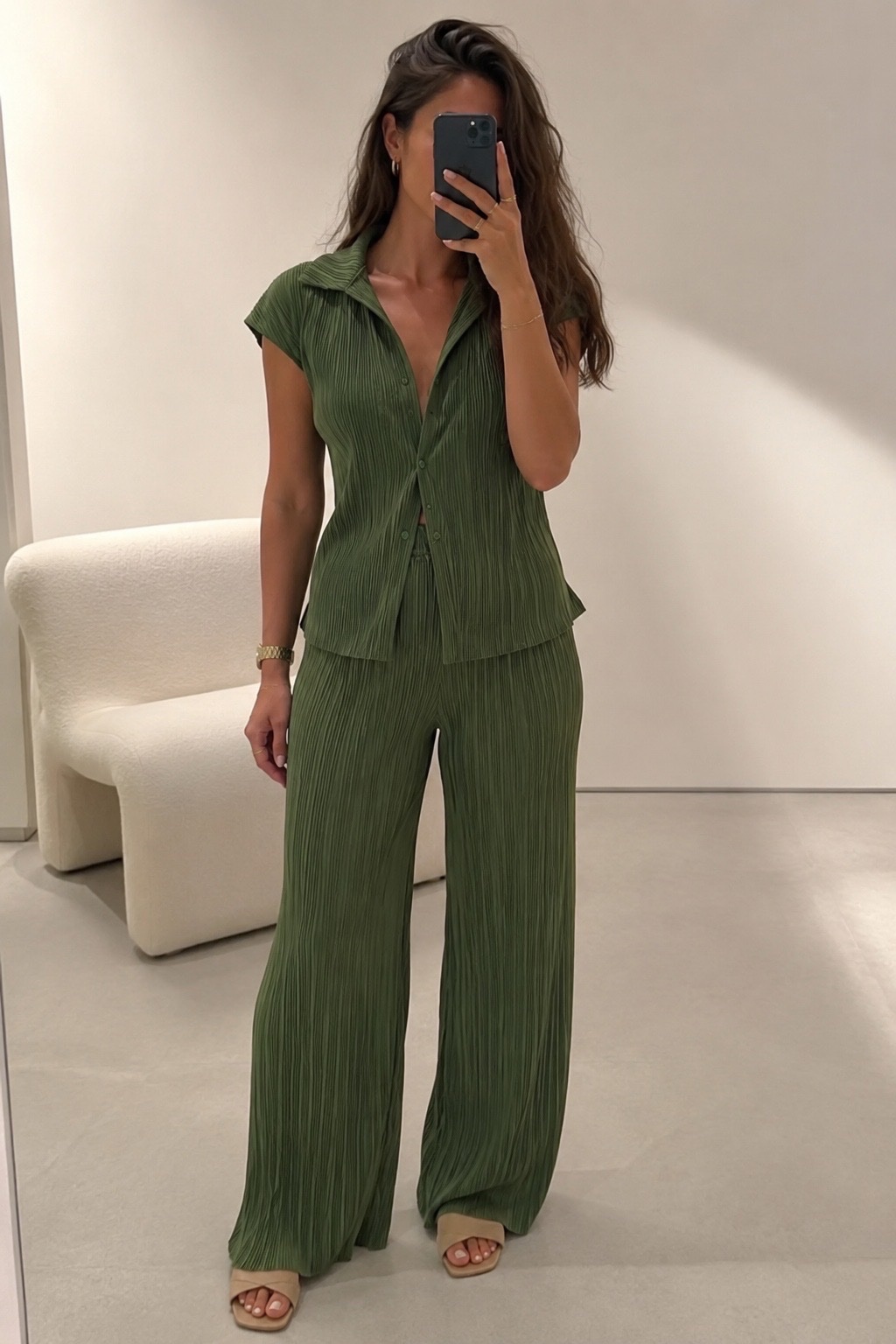 Tenu zara vert