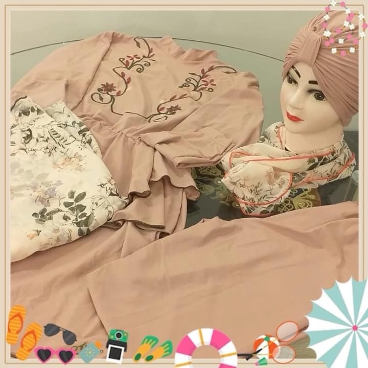 Burkini rose nude