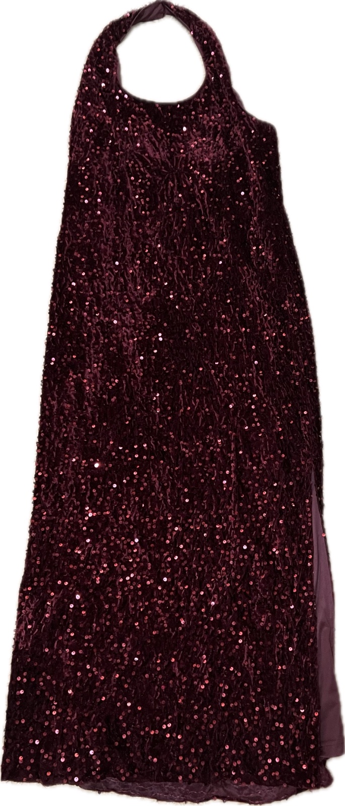 Robe soiree pailletee