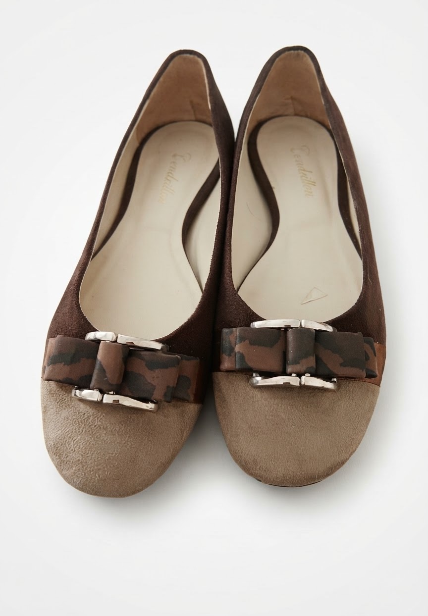 Ballerine marron 