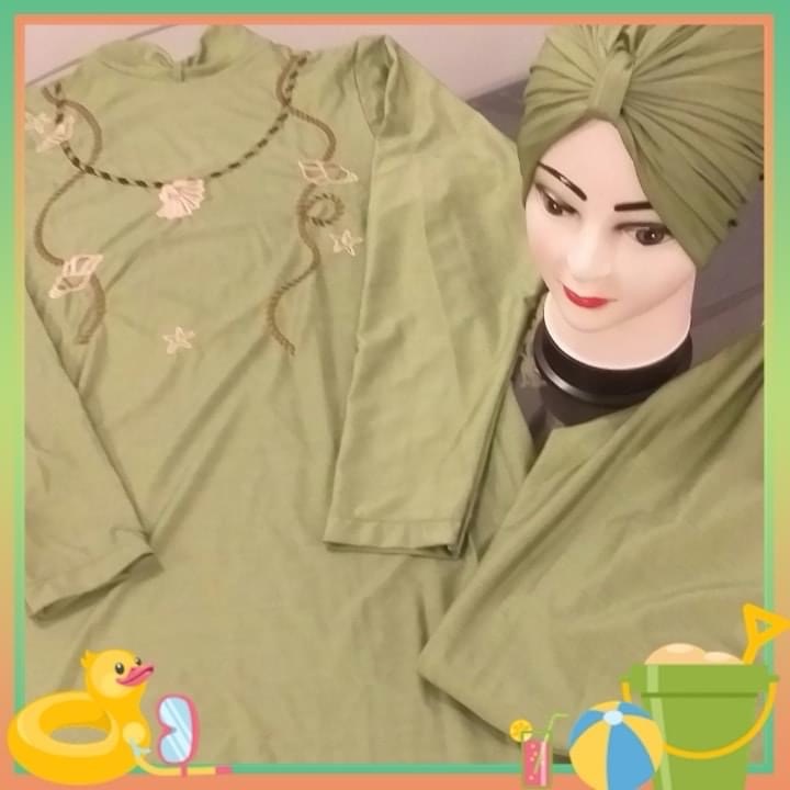 Burkini pistache