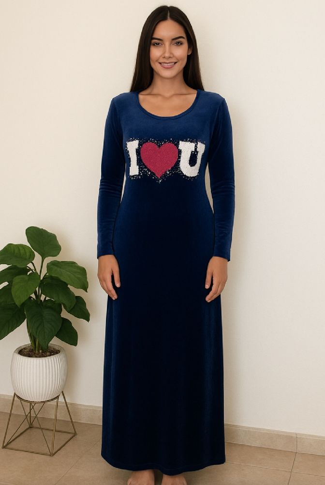 Robe velour 