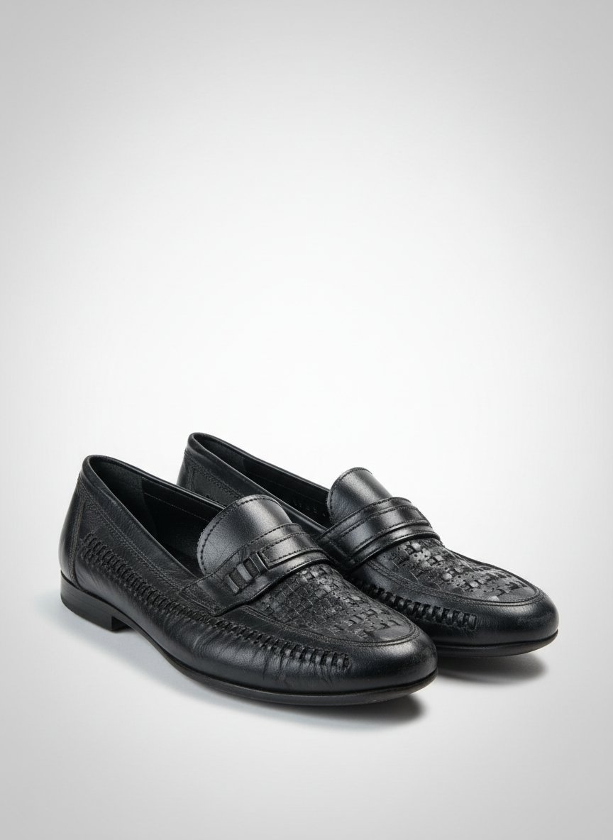 Chaussure homme noir 100% cuir