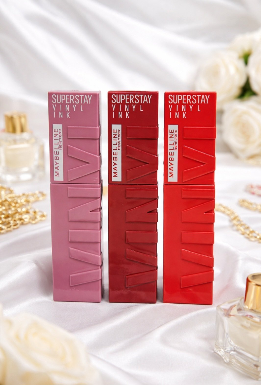 Rouge marque maybiline disponible en 3 couleurs