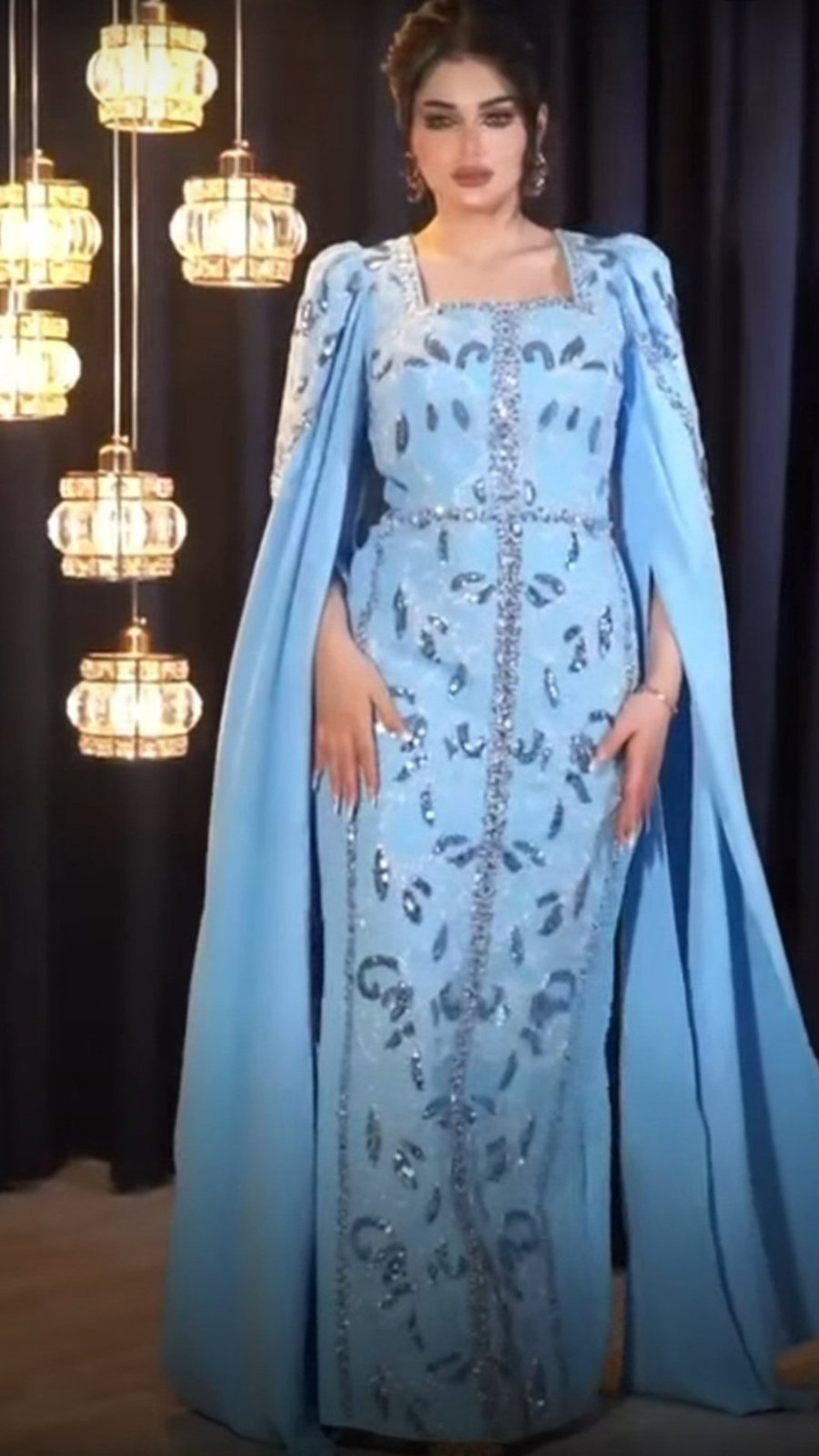 Robe soiré haut gamme lkolha matrouza bel 39i9