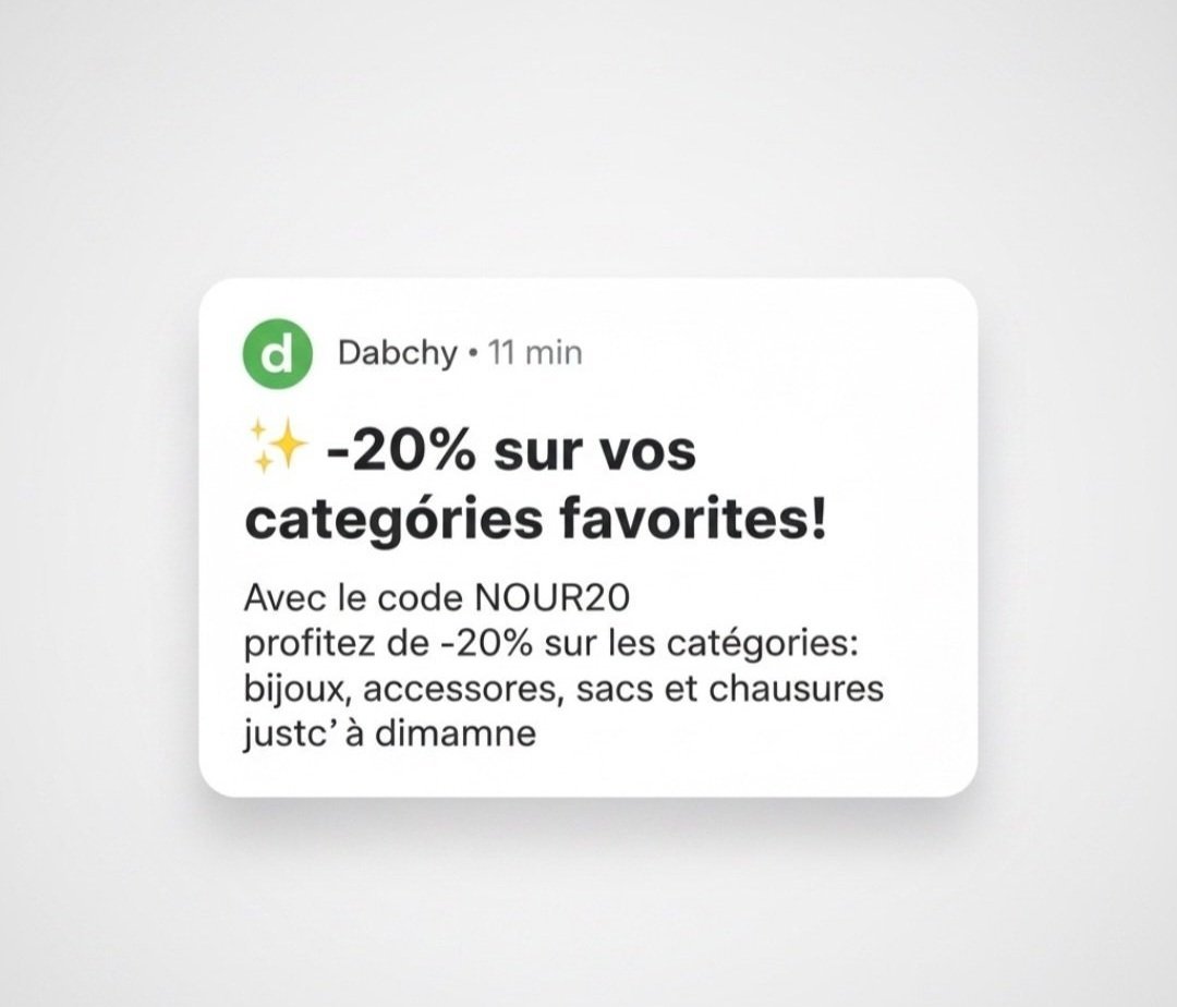 Code promo 20%