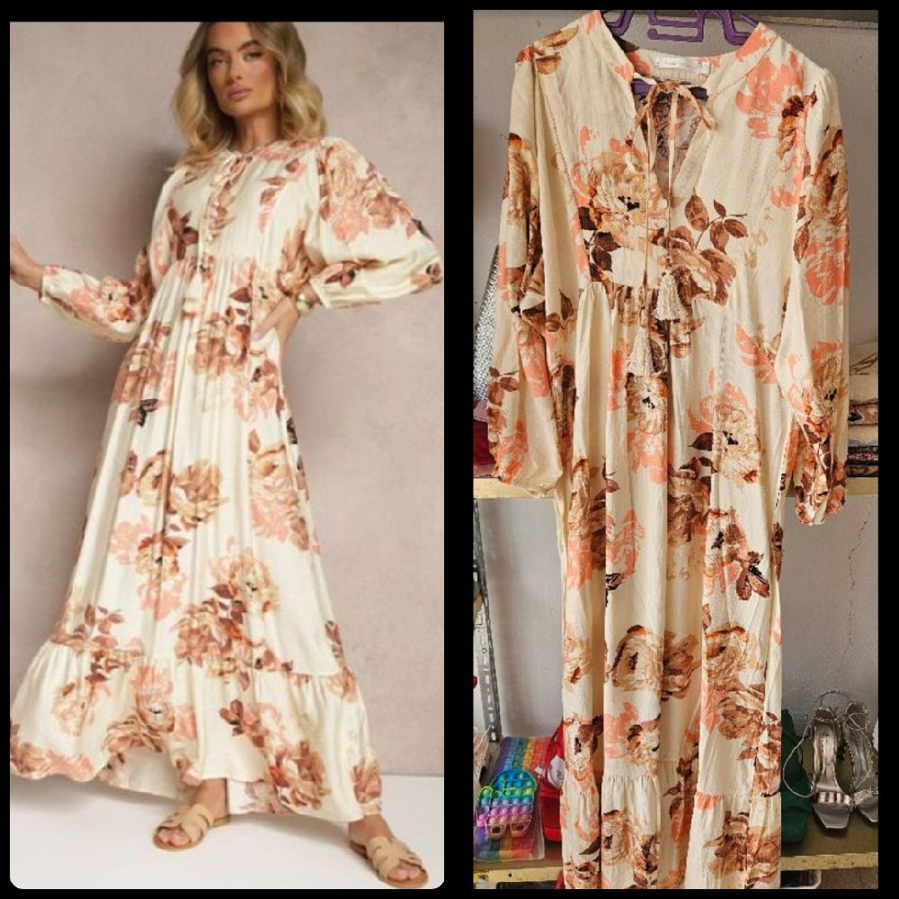 Robe fleuri