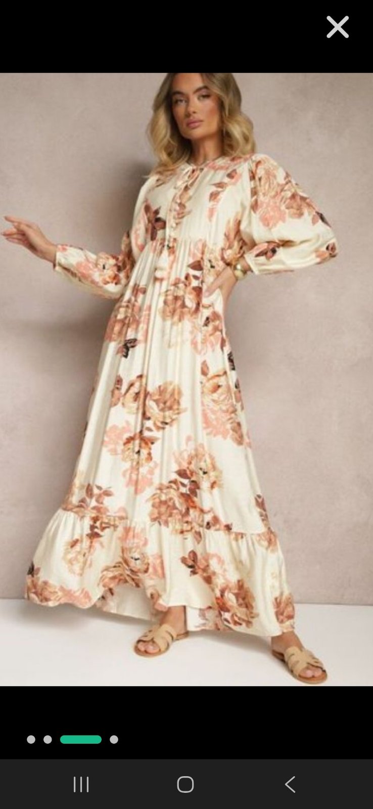 Robe fleuri